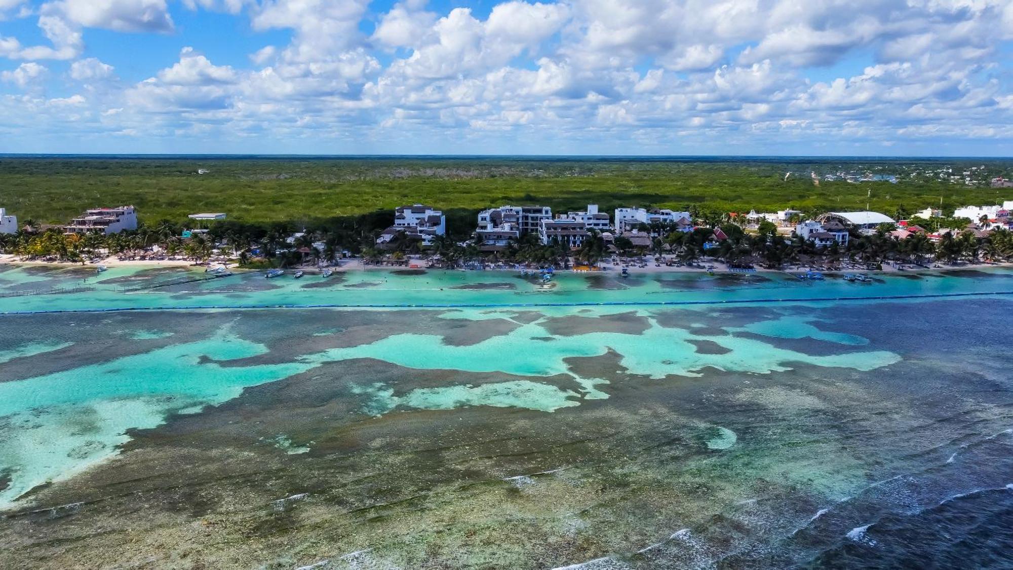 Hotel Inkanto Mahahual Bagian luar foto